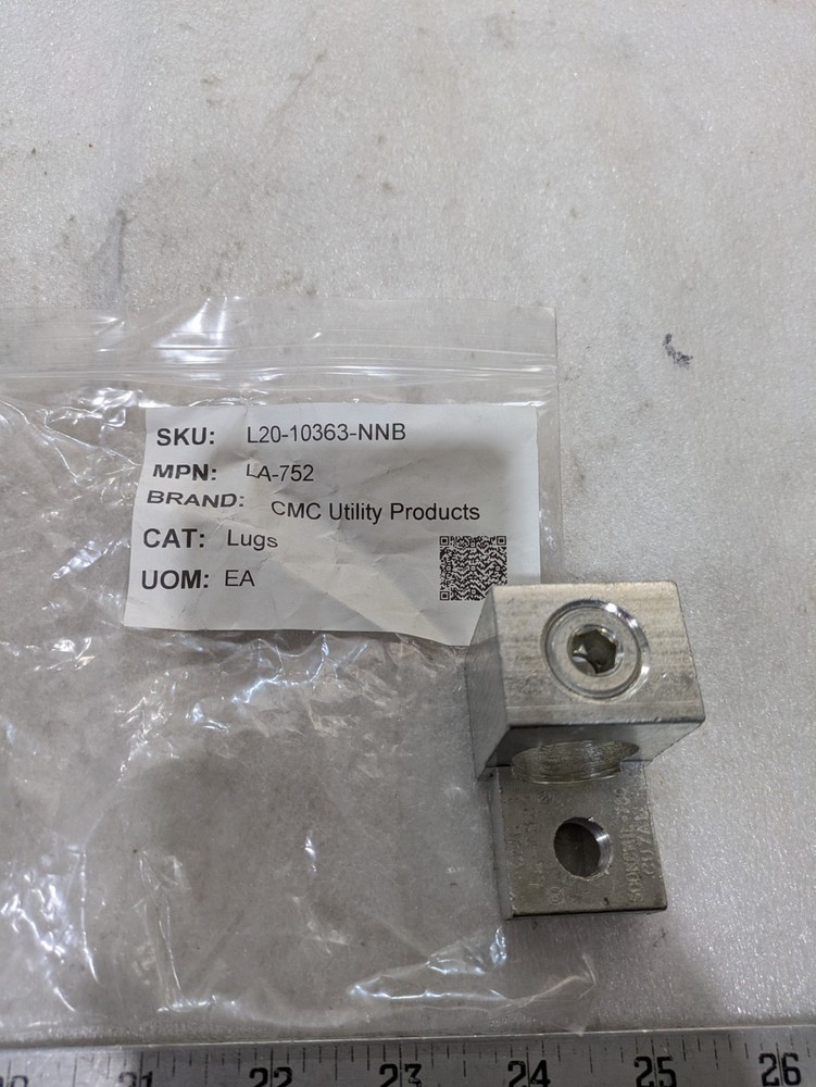 CMC LA-752 LUG 500KCMIL -750 CU 7AL