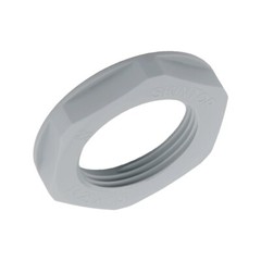 53119020, LAPP, Locknut Polyamide Gray M20 , Lot of 25