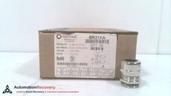 REMKE BR21AA, TUFF-SEAL DOME CAP NICKEL-PLATED BRASS CABLE GLANDS, SEE D #328248