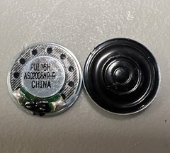 Lot of 2 Minature SpeakerAS02008MR-R (size 19.05mm)