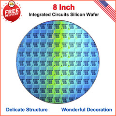 8 Inch Integrated Circuits Silicon Wafer Made by Copper Process For Decoration