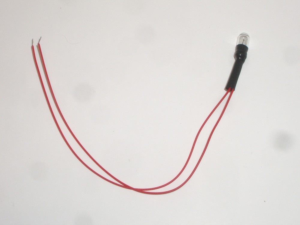 WORKMAN E13 12V DC 5mm GRAIN OF WHEAT METER LIGHT LAMP INDICATOR CB RADIO 1PC