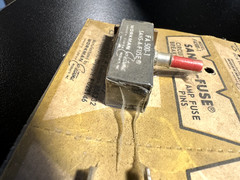 Sans-a-fuse FA500-1 Circuit Breaker 6-Pack – NOS Vintage Bulk Strip – 5A Thermal