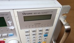 Chroma 6314A DC Electronic Load 4-Slot Mainframe w programmable 63102A 63103A
