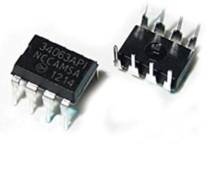 10 pcs MC34063API DIP-8 – Boost/Buck/Inverting IC. Replaces UC3842 -USA Seller