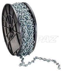 Jack Chain – Steel, Zinc Plated – Suspends Fixtures – 100′ / Roll. 29 lb rating