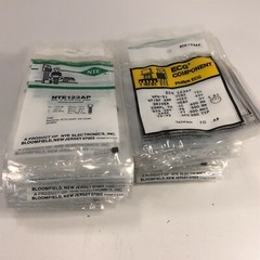 (2) NTE ECG NTE123AP Silicon NPN Transistor Audio Amplifier, Switch – Lot of 2