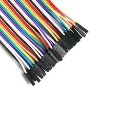 40PCS DUPONT JUMP WIRE M-F M-M F-F JUMPER BREADBOARD CABLE LEAD RIBBON 10CM-40CM