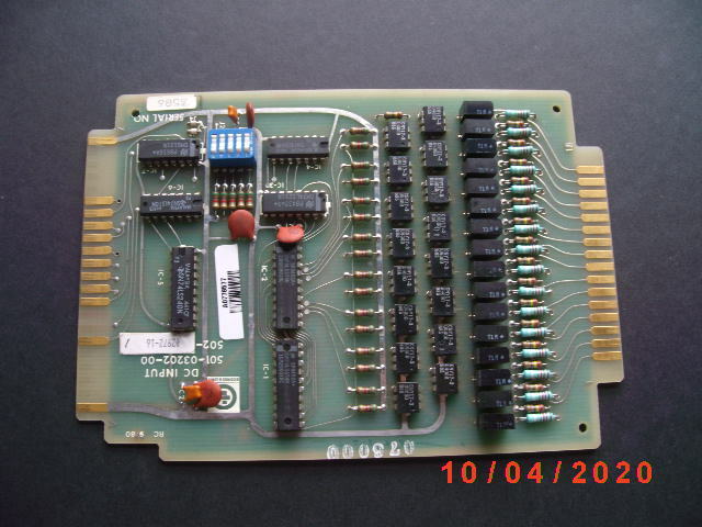 GIDDINGS & LEWIS 502-02972-16 DC INPUT PC BOARD WITH A 1 YEAR WARRANTY