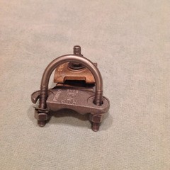 Harger APCBM 1/1.25 Bi-metal U-bolt Pipe Clamp