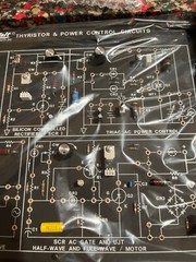 New Open Box 91011-20 LAB-VOLT Board THYRISTOR POWER CONTROLS WITH MOTOR KIT