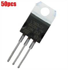 50Pcs L7806CV L7806 LM7806 St TO-220 Voltage Regulator 6V 1.5A A+ lf
