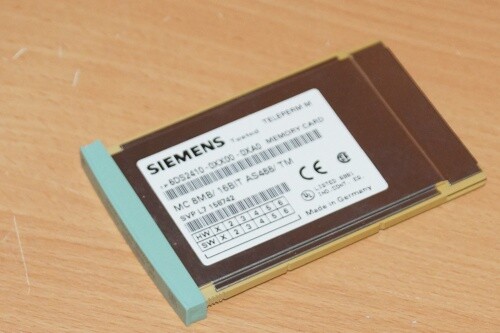 Siemens Memory Card 6DS2410-0XX00-0XA0