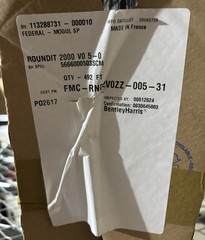 Federal Mogul Roundit® 2000 V0 Cable Wrap Oversleeve Bentley Harris 492’ Roll