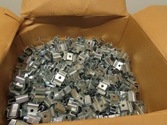 1-1/2″ x 1″ 1/4″ Double Line Hose Wire Tube Clamp Lot Of 500