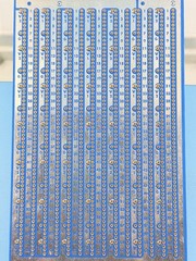 Vintage Mupac 3332 IC Wire Wrap Prototype Board 1981 Gold Pin/Sold As Is