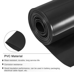 Battery Wrap 23mm Flat 10ft Heat Shrink Tube Wraps Black
