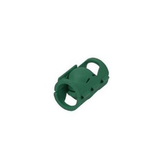 (100) Siemon CCC-0.63-C10-GN GREEN Color Coded Cuff, 0.63 Cable O.D. New in Bag