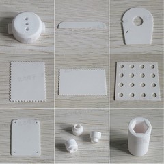 99% Alumin Aluminum Oxide Ceramic Square Plate Sheet High Temperature Resistance