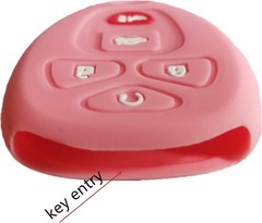 Keyless Entry Remote Key Fob Cover Case in Special Pink