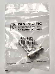 Pan Pacific RFA-8412 RF Coaxial Adapter UHF Male PL-259 to TNC Female 50 Ohm NEW