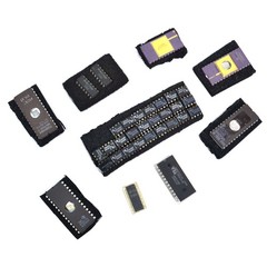(Huge Lot of 1014) NEW Electronic Components IC EPROM Crystal Oscillator DAC