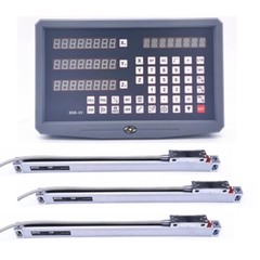 Complete Set SNS-3V 3 Axis DRO Digital Readout+3 Pcs Linear Scale Encoder Ruler
