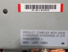 Totoku MDT947B-2B Panel Monitor, 9″ Monochrome, A61L-0001-0093 – Free Ship