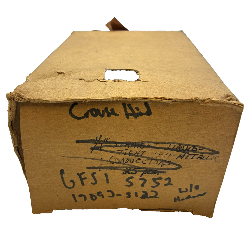 COOPER CROUSE HINDS GFS1S752 GROUND FAULT CIRCUIT INTERRUPTER 20A 120VAC 60HZ