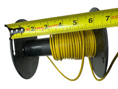 CME E102470 Yellow Machine Tool Wire 10 AWG Approx 27′ Long, 1 lbs 8oz