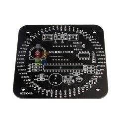 DS1302 DIY Rotating Digital LED Display Module Alarm Electronic Clock Kit Board
