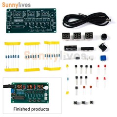 6-bit LED Digital Electronic Clock DIY Kit 51 Microcontroller Circuit Board Kit