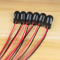 Blue LED Indicator Indicator Light 6 Pack 10mm Mounting Hole AC DC 12V 24V