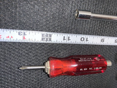 assorted Xcelite 3 screw drivers electronics 5 nut drivers vintage great!