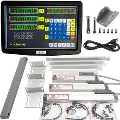3Axis 14″ 18″ 38″ Linear Glass Scale Bridgeport CNC Mill Digital Readout DRO Kit