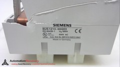 SIEMENS 8US1213-4AQ03, SENTRON BUSBAR ADAPTER – 60 MM, SEE DESC #167289