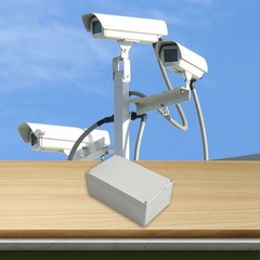 Sturdy ABS White Plastic Electronics Project Box with IP67 Waterproof Rating