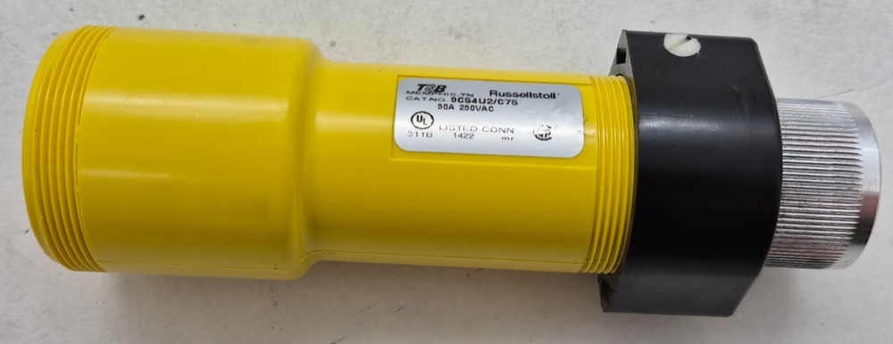 T&B Russelstoll 9C54U2/C75 / 9C54U2C75 50AMP 250VAC Connector