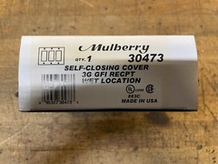 Mulberrry 30473 Self-Closing cover 3G-GFI Recpt Wet Location