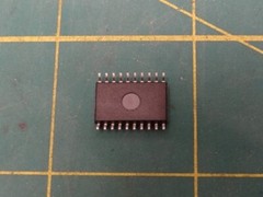 Lot of 38 Phillips 74HC377D Semiconductors, Octal D-type flip-flop w/ data enabl