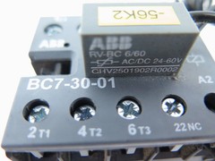ABB BC7-30-01 Contactor + Surge Suppressor RV-BC 6/60