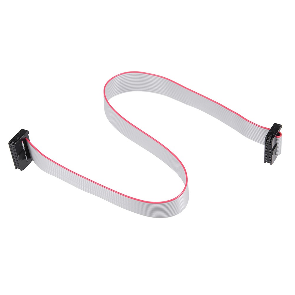 5 Pack Long 30CM 2MM Flat Ribbon Cable IDC 14 Pin Connector