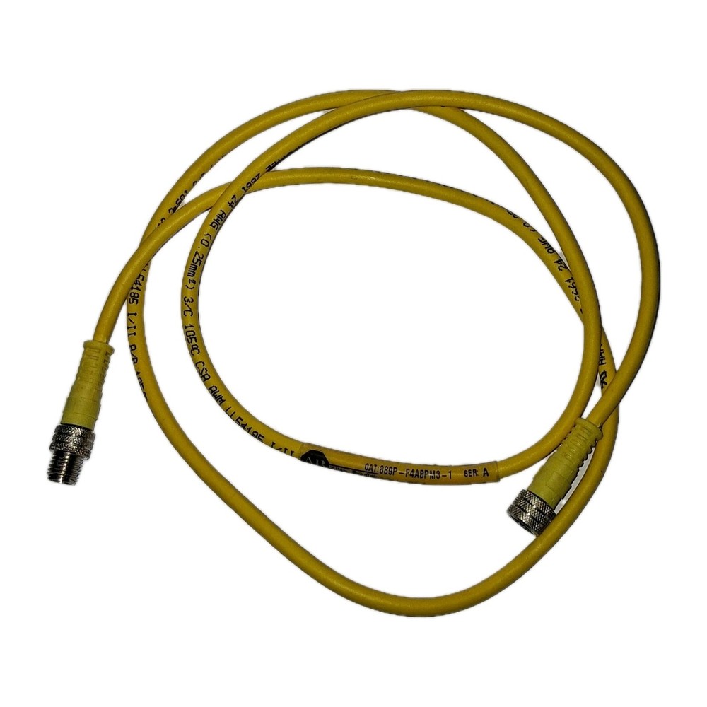 Allen Bradley 889P-F4ABPM-1 Pico M8 Patchcord 4-Pin Female to Male 1m PVC Cable