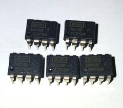 Burr Brown INA129P Instrumentation Amp IC/Lot of 5/NOS/8-pin DIP package