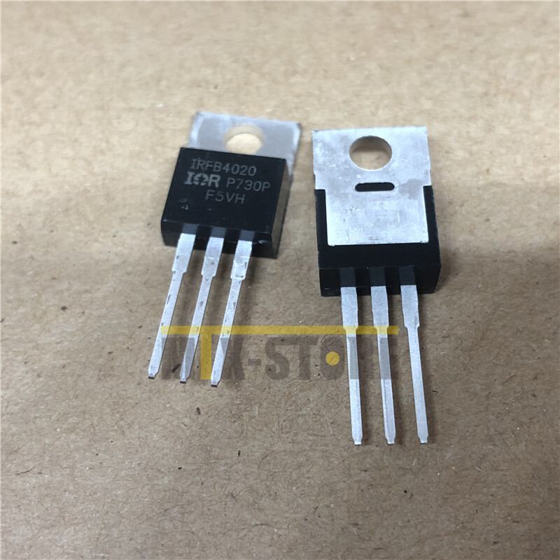10PCS IRFB4020PBF Trans MOSFET N-CH 200V 18A 3-Pin(3+Tab) TO-220AB Tube IRFB4020