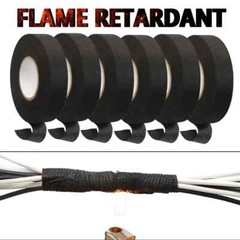 Heat Resistant Cloth Tape Car Cable Wiring Harness Strong Electric Wrap Roll New