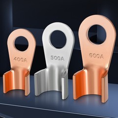 Open-end Terminal Block Pure Copper Tin-Plated Wire Terminal Battery Cable Ends