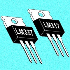 (10 pc set) = (6) LM317 Positive + (4) LM337 Negative — VARIABLE Regulators