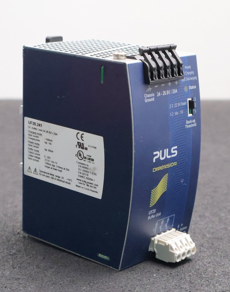 PULS DIMENSION Energy Storage UF20.241 24-28.8VDC 20A Used