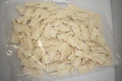 Lot 200 Beige Plastic Housing Covers PN 318379-03 318379-6 New Bulk